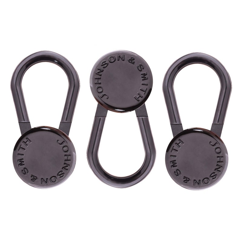 Johnson Smith Flex Button Pant Waist Extender 3-Pack - Adds 1-2 inches with A Bit of Stretch - for Men, Women, Children - Image 1